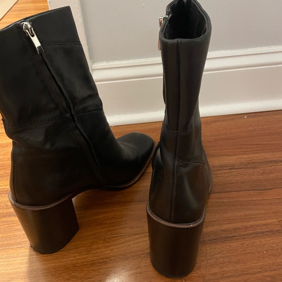 Franco Sarto Black Boots - Picture 3 of 3